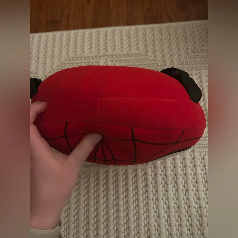 Marvel Red White Black Spiderman Plush Backpack Back Pack